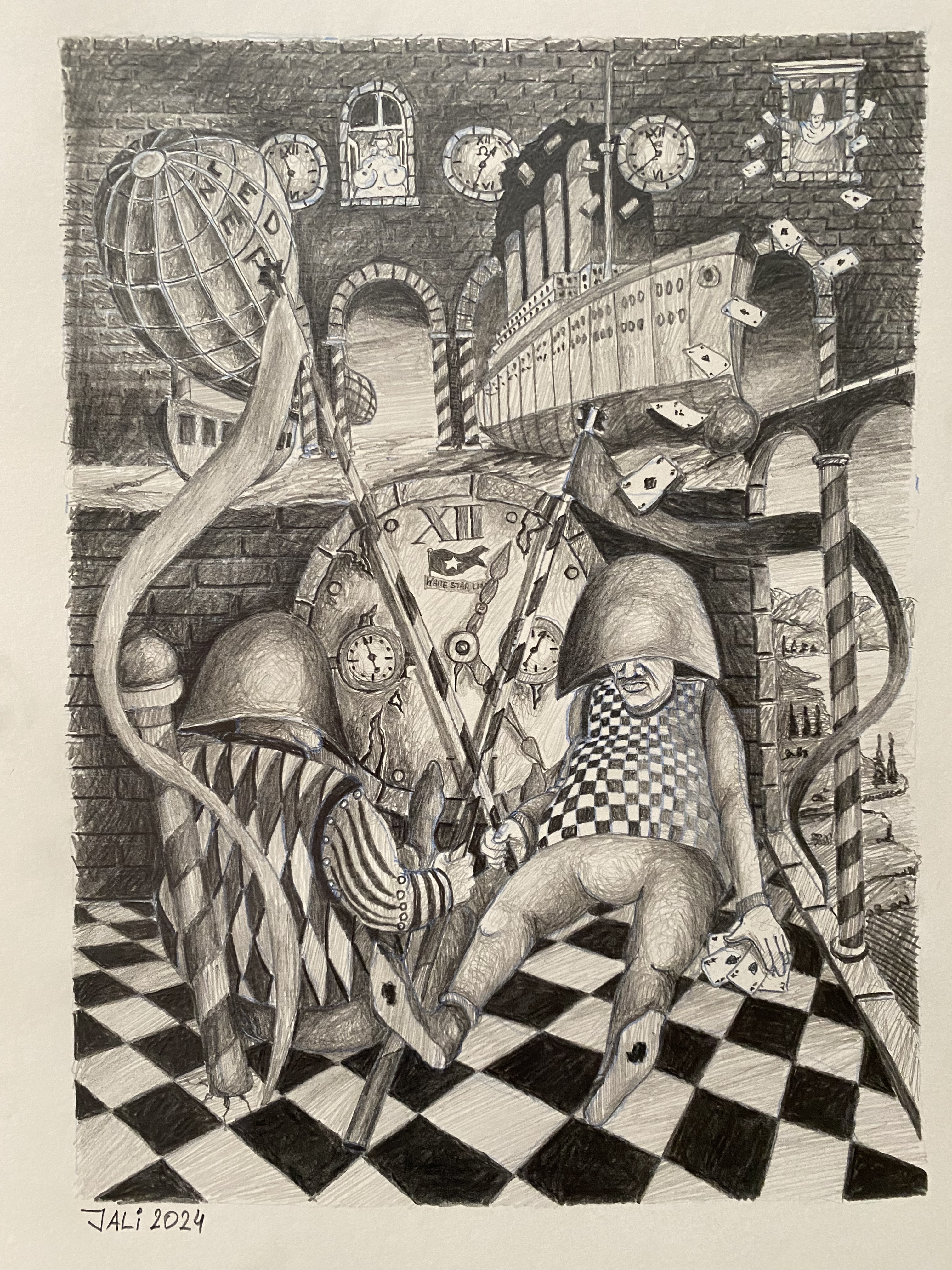Drawing to Painting
